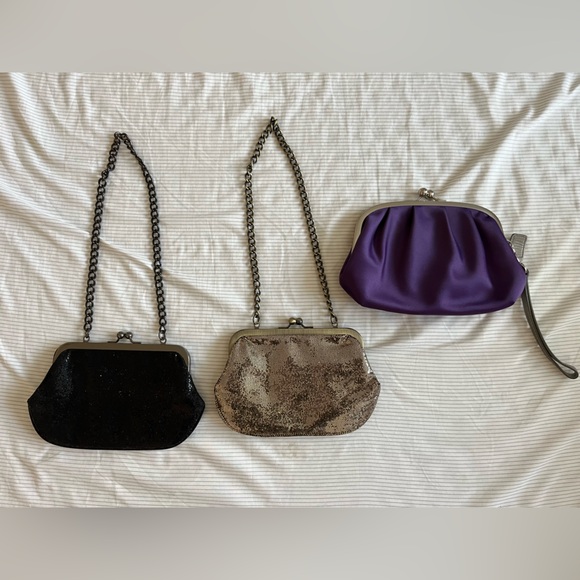 Bundle of (1) Coach clutch + (2) Express clutch bags (read description) - Picture 2 of 13